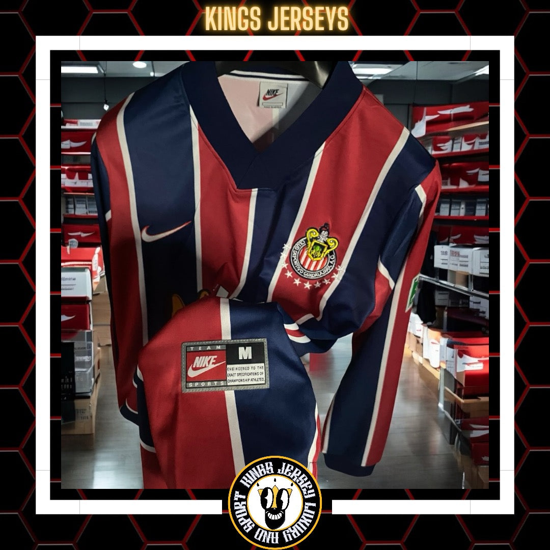 Chivas Manga Larga Nike 1997 Visita Versión Retro