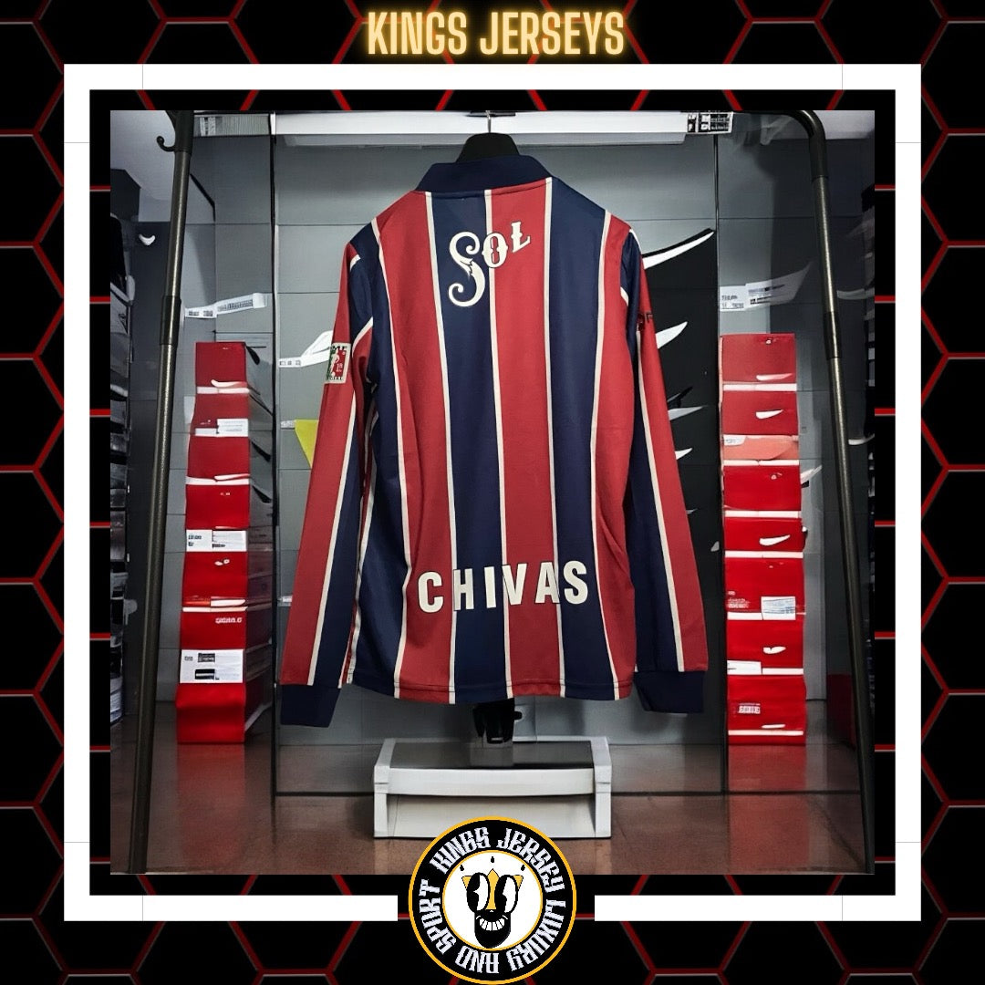 Chivas  Manga Larga Nike 1997 Visita Versión Retro