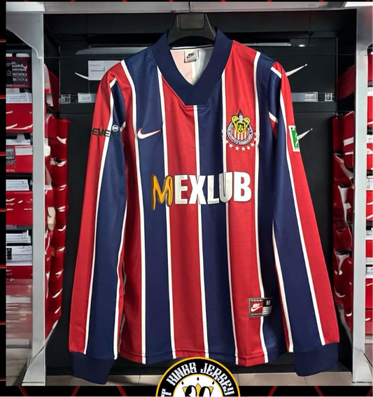 Chivas  Manga Larga Nike 1997 Visita Versión Retro
