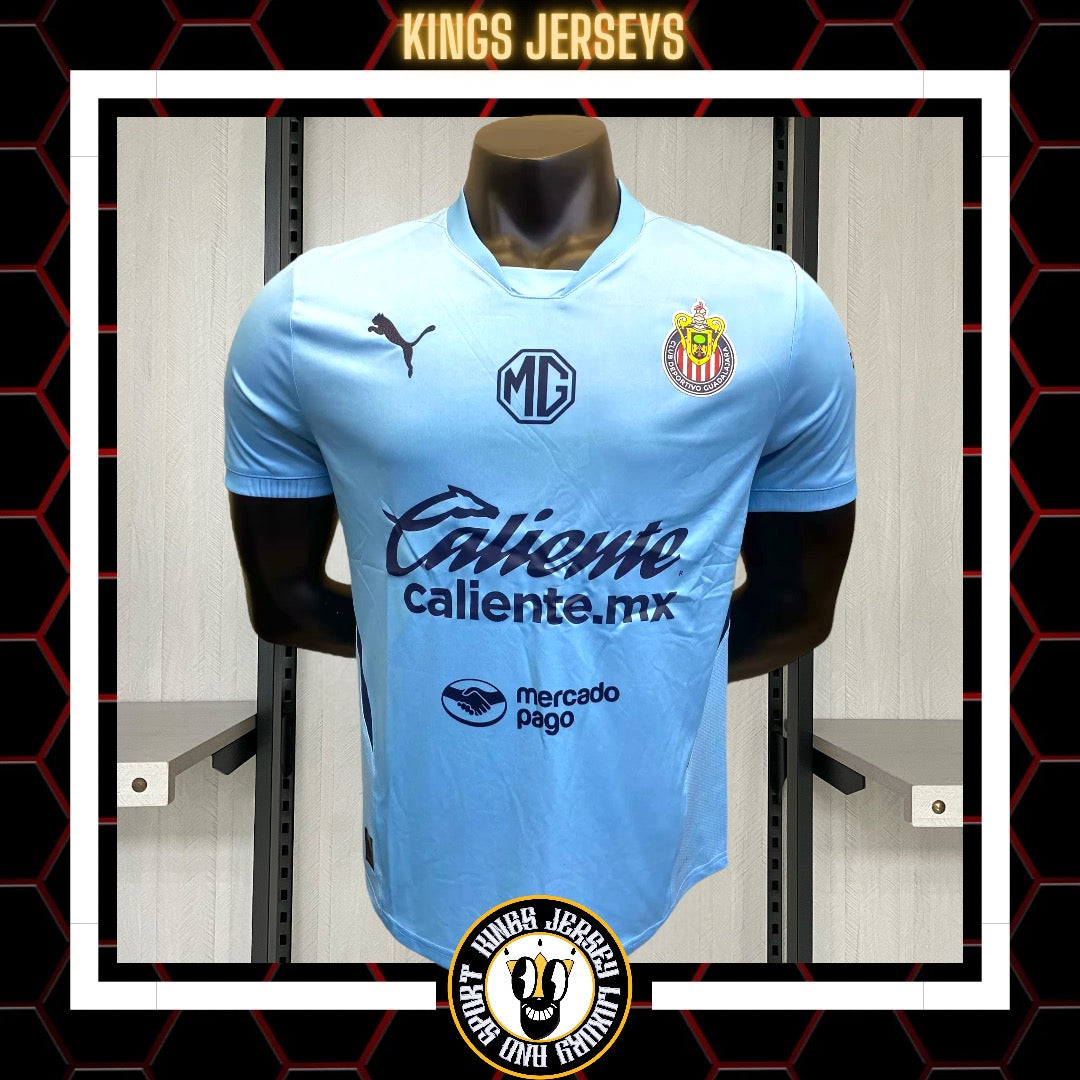 Chivas 24/25 Portero Azul Versión Jugador