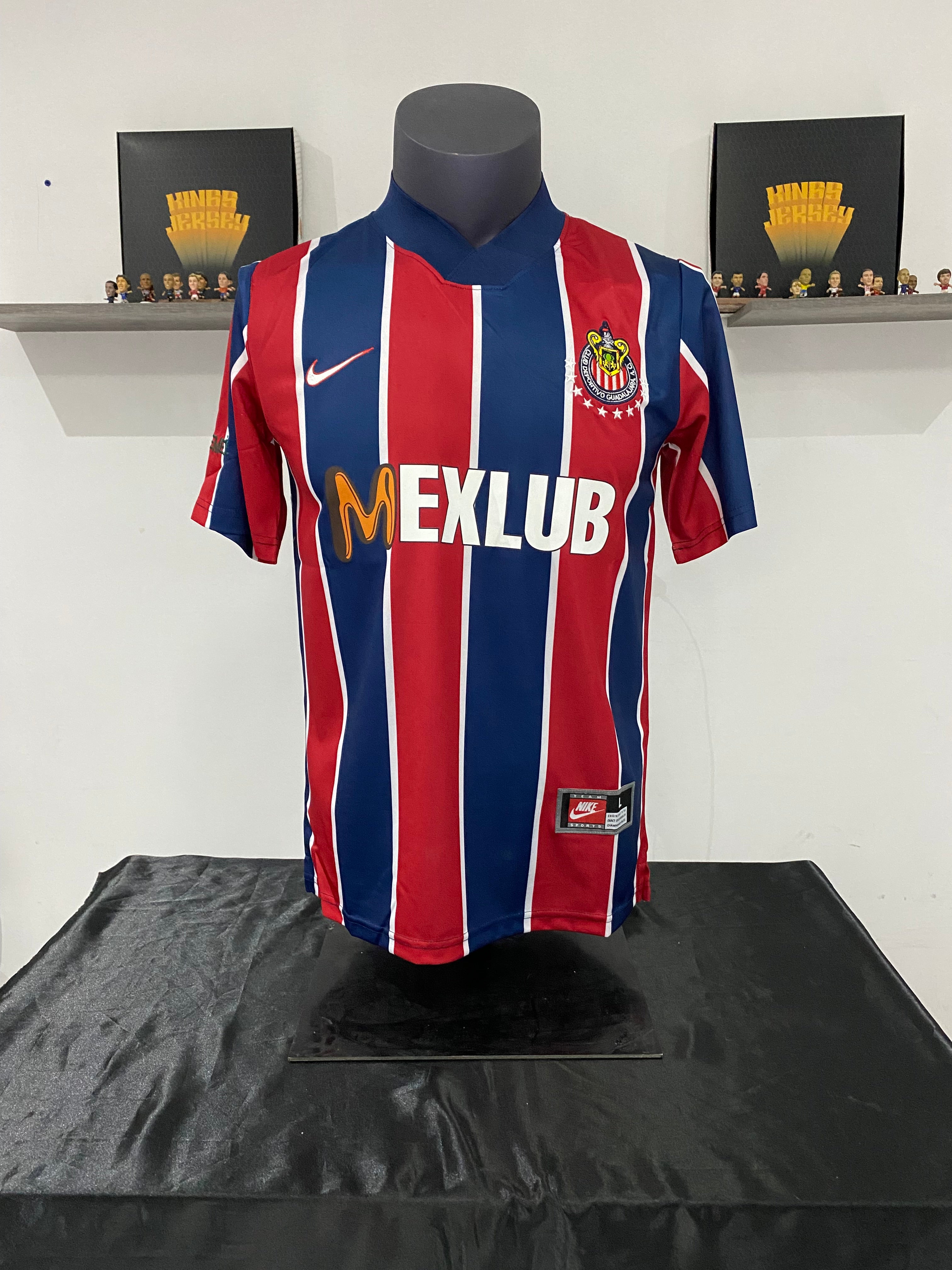 Chivas Nike 1997 Visita Version Retro Kings Jerseys