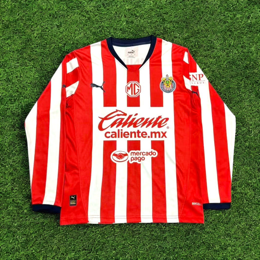 Chivas Local Manga Larga Versión Fan
